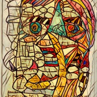 reading Picasso - cubist into entopic graphomania